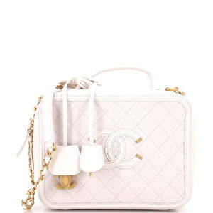 Chanel Filigree Vanity Case Quilted #237490C40B